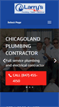 Mobile Screenshot of larrysplumbing.net